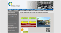 Desktop Screenshot of berufsschulzentrum-bamberg.de